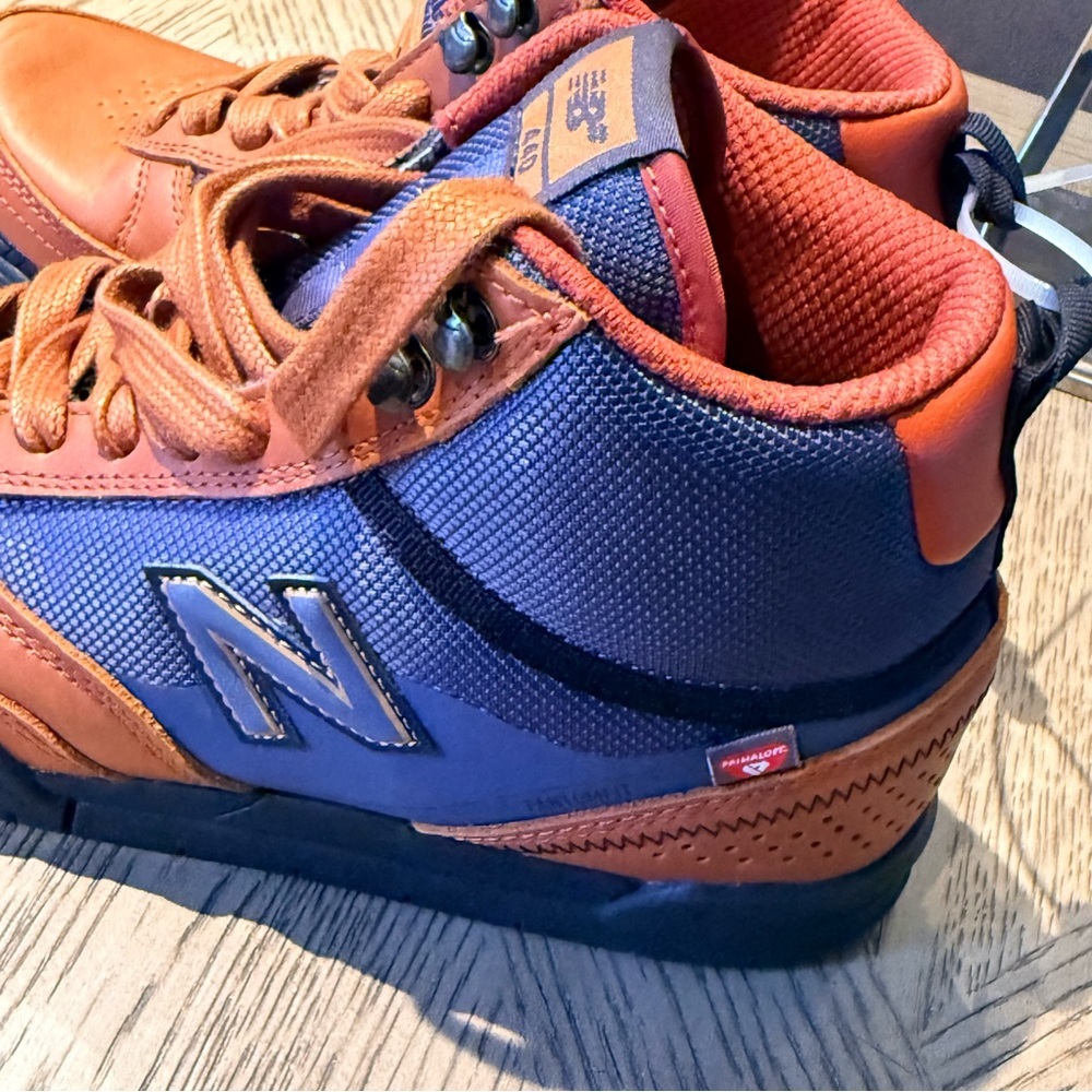 New Balance Numeric 440 Trail Unisex Brown with Navy Men`s Size 7 Women’s 8.5 - Picture 6 of 9